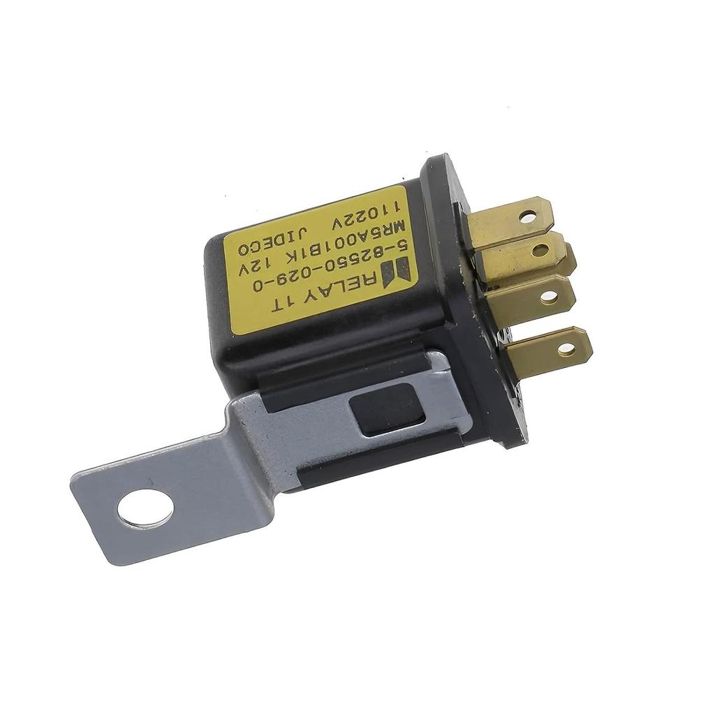 12V Start Relay 5-82550-029-0 Compatible for Isuzu C240 Forklift Part for Hitachi ZX16 ZX18 ZX25 ZX27U ZX35 EX40 EX45 EX50U EX55UR-3 EX58MU