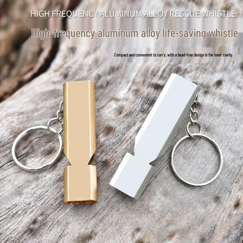 Super Loud Lifesaving High-Frequency Whistle for Outdoor Rescue, Sports, and Training