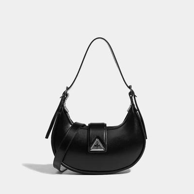 Autumn New Armpit Bag Women's New Moon Bag Simple Versatile Women's Bag Popular Niche Designer Crescent Women's Bag