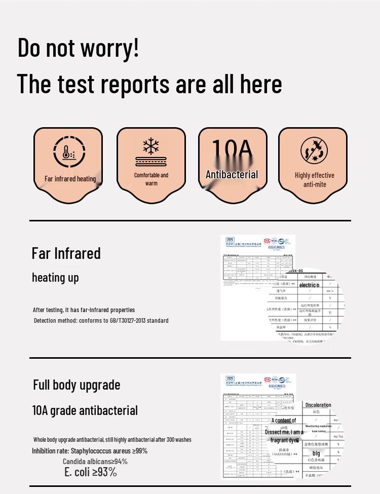 Langsha 100% Merino Wool Thermal Pants with Knee Support