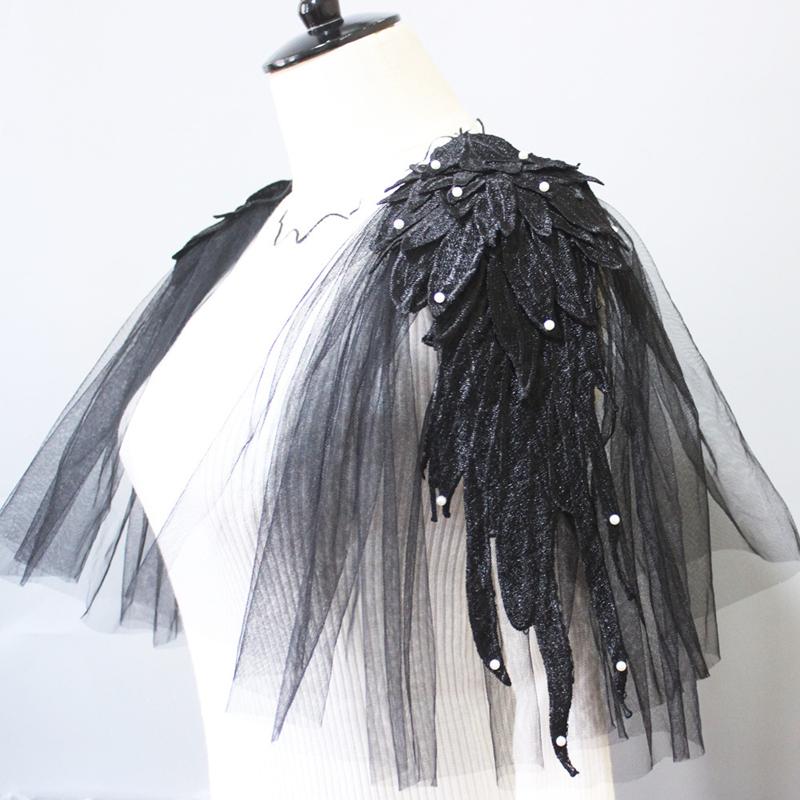 

Сетчатые пушистые наплечники для сценического выступления, студийной фотографии, реквизит, шаль, болеро, украшение плеч, костюм для косплея