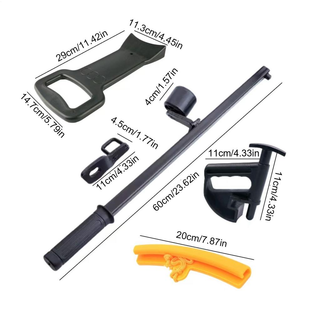 

Tire Changer Tool Heavy Duty Rim Pry Tire Bead Clamp Drop Center Tool For Cars Trucks SUVs Motorcycles Installations Repair
