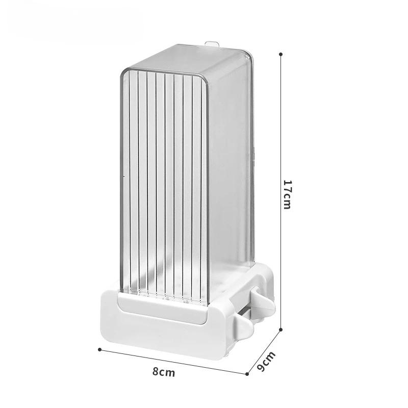 

2025 Коробка для хранения хлопка типа горячего прессования, Легкая роскошная коробка для хранения косметики, ПЭТ прозрачная с крышкой пылезащитная коробка для хранения белый