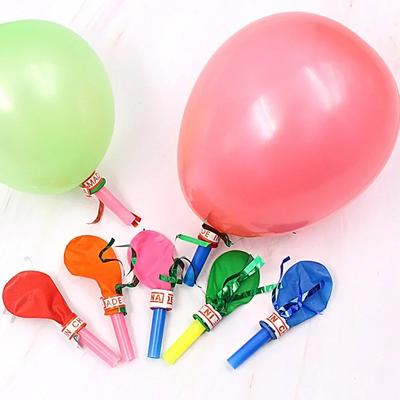 50 Stück pro Packung Bunte Ballon-Pfeife Blasender Drache Kinder Geburtstagsfeier Gastgeschenke Geschenk Werbegeschenk Souvenir Geschenk Kinderspielzeug Füllmaterial