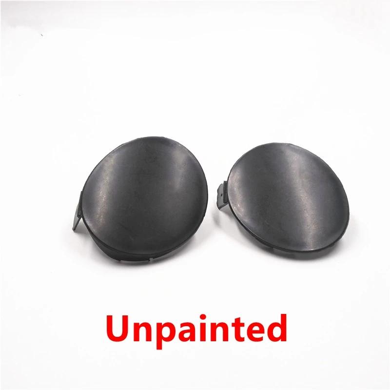 1 Pair Car Exterior Front Bumper Tow Hook Cover Trailer Cap For Toyota Corolla 2007 2008 2009 unpainted pair