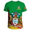 Flag 3D Print Sports Quick-dry Breathable Men T-shirt Outdoor Football Jersey Team Short-sleeve Parent-child Top Clothing