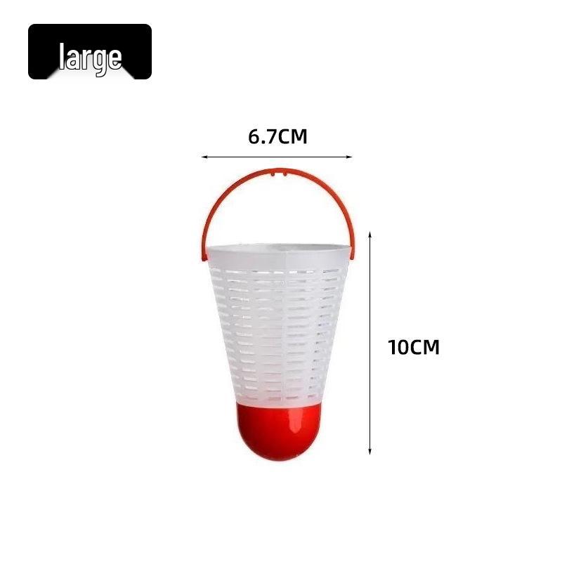 Rope Fishing Kit: Fixed-Point Bait Dispenser, Hand Rod, Float, Bait Cage, Raft Fishing Gear, Auto-Sink Bait Caster.