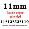 Yihai 3mm Keyway End Mill, 2 & 4 Flutes, HSS 8mm, High-Speed Steel