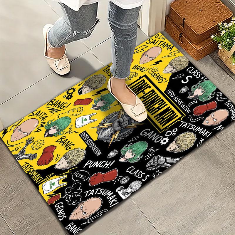 Onepunch Man Carpet Rug For Living Room Bedroom Home Sofa Decoration Kids Play Nonslip Floor Mat
