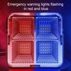 Mini Solar Camping Lamp with Stand, IP65 Waterproof Solar Type-C Rechargeable Work Light, Adjustable Outdoor Portable Emergency Light