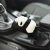 1Pc uroczy rysunek przedstawiający pandę pokrywa dźwigni zmiany biegów samochodu miękki pluszowy Auto Shifter ręczny hamulec ręczny zabawka niedźwiedź akcesoria samochodowe dekoracja wnętrz