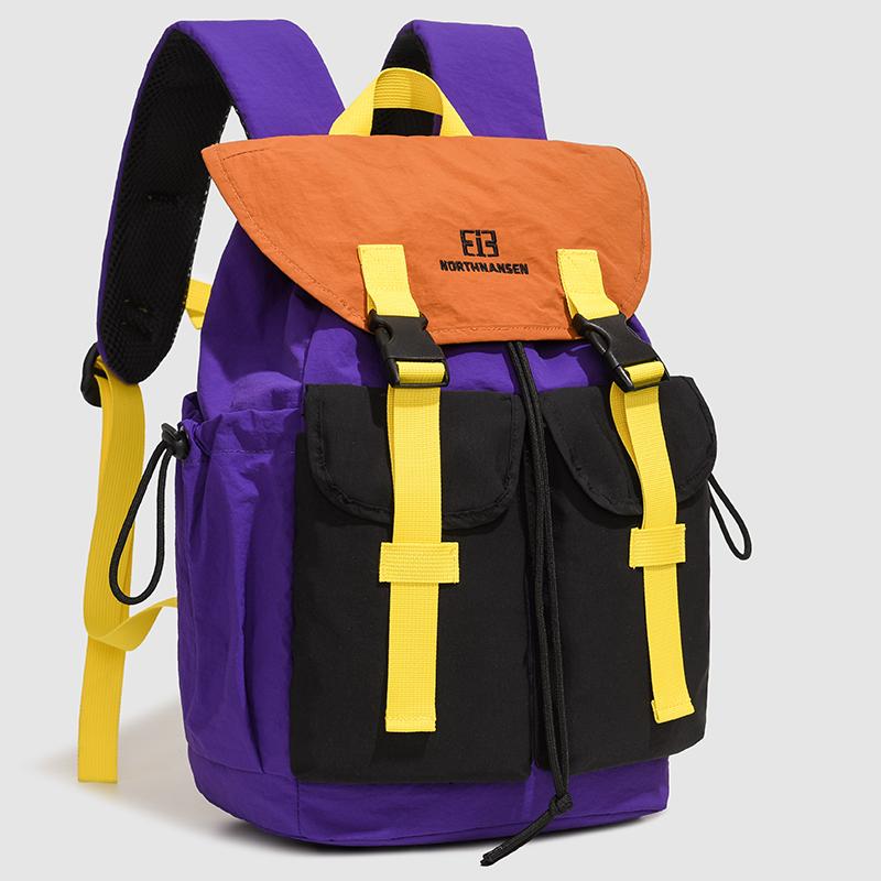 Color Block Backpack Sport Lightweight Outdoor Backpack