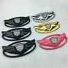 Car Styling Logo 7pcs for Hyundai GENESIS Coupe Wheel Center Decals Front Emblem Steering Wheel Sticker Rear Badge c1