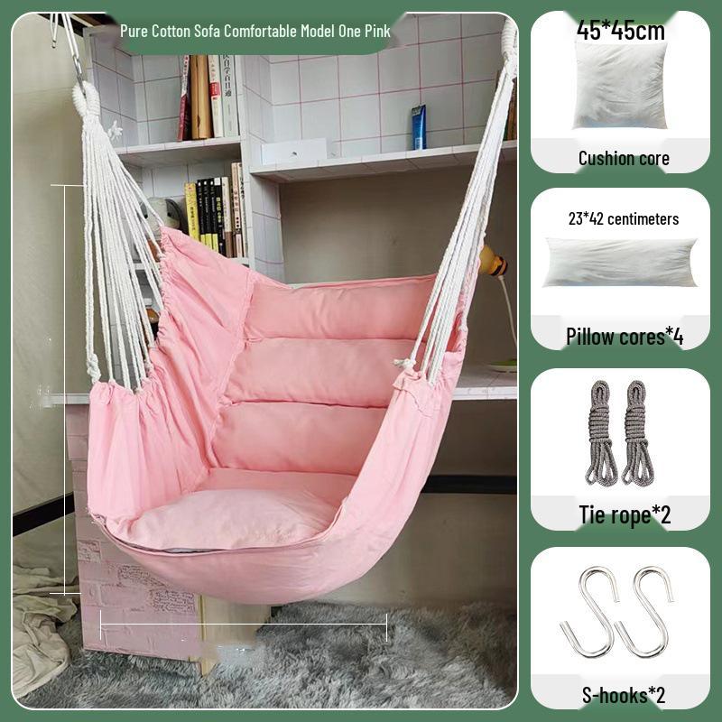 Thickened Anti-Rollover Swing Chair for Dorms, Bedrooms, Balconies