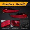 3 Function Rear Bumper Reflector Light for Toyota Yaris 2017 2018 2019 Vios Brake Warning Dynamic Turn Signal Lamps Car Fog