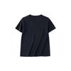 Anta Lifestyle Series Logo Print Round Neck Pullover Short Sleeve T-Shirt Women T-Shirts Basic-Black 962328120-8