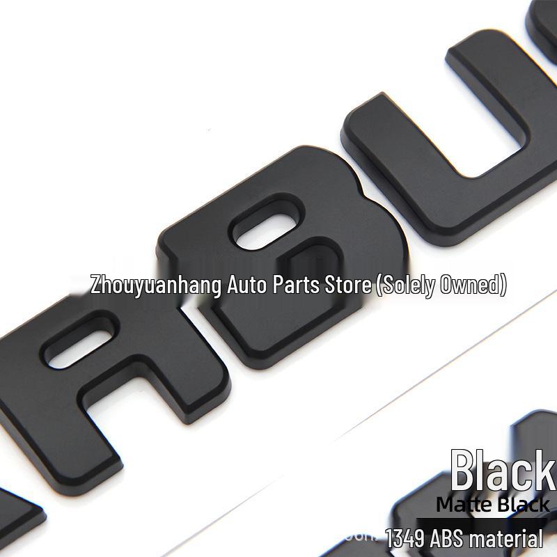 Compatible with Mercedes-Benz G-Class, E-Class, C-Class, and S-Class Brabus Mods, with BRABUS Badges, English Lettering, and Decals.