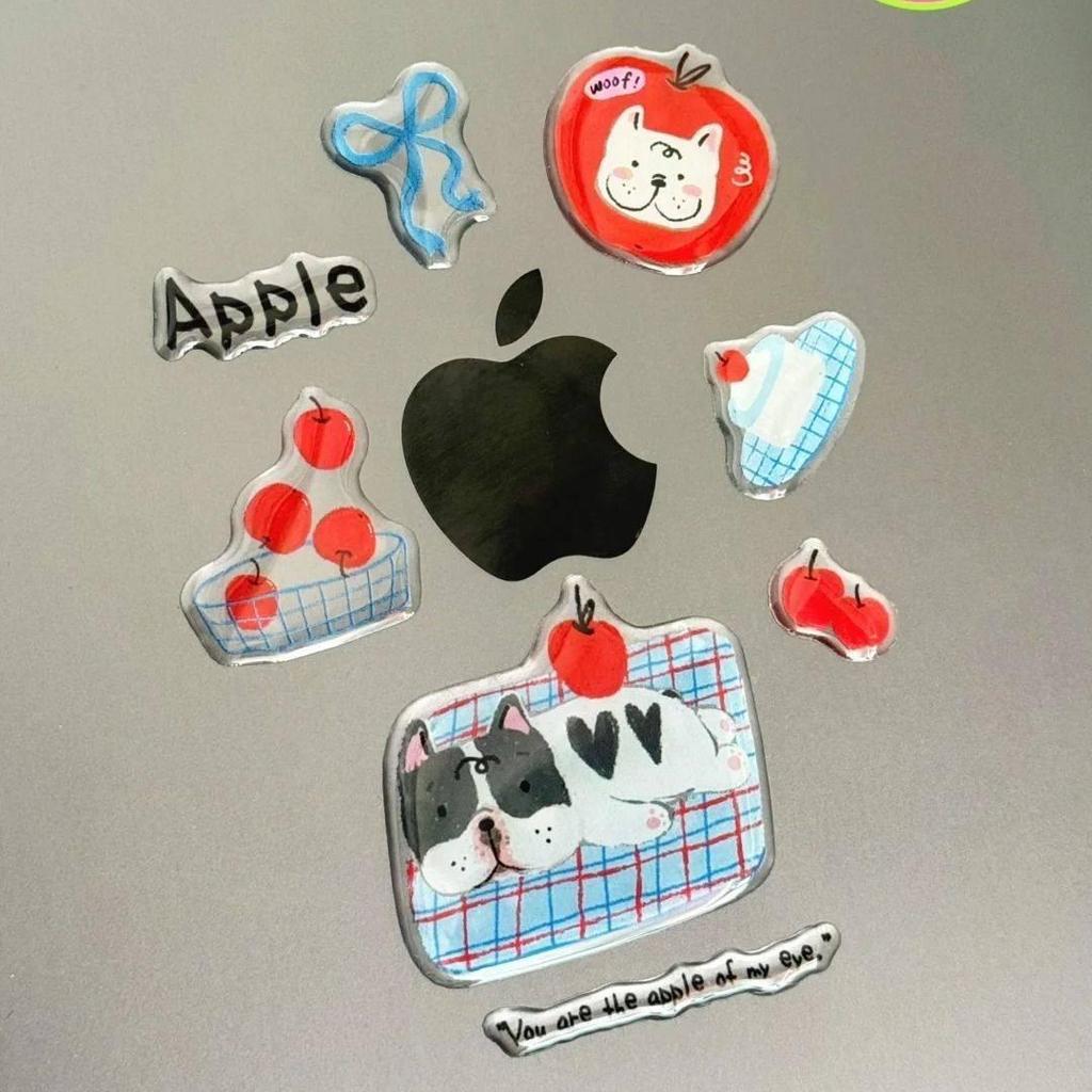 Cyansea Cute 3D Cat Jelly Stickers - DIY iPad, Phone Case, and Journal Decoration