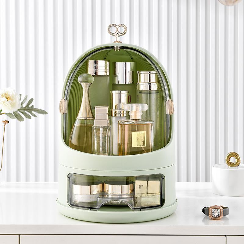 Luxury Cosmetics Storage Box Drawer Type Dust-proof Large Capacity Household Lipstick Skin Care Products Facial Mask Storage Rack