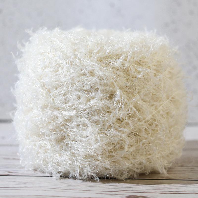 No Shedding No Pilling Yarn Ball Handmade Weaving DIY Crochet Thread Imitation Bear Fur Doll Hat Scarf Weaving Knitting Yarn
