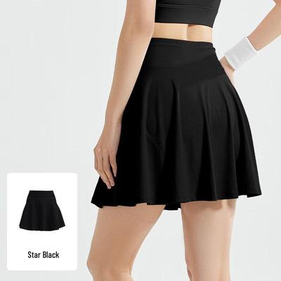 Bo Jue Women's High-Waist Running Tennis Skirt