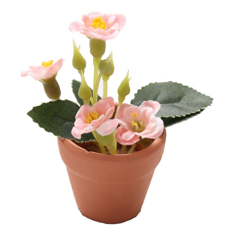 Miniature food toy plants, potted plants, mini models, artificial flowers 12 parts ob11 Gardening dollhouse Ceramics diy