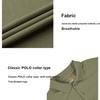 Timberland Quick Dry Lightweight Short Sleeve Polo Shirt Men tops Cassel-Green A66DU-590