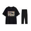 American Comfortable Breathable Skin-Friendly Versatile Simple Casual Sports Suit Men Suit AHSV291-2+AKLU881-1