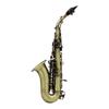 Vintage Stil Bb Sopran Saxophon Sax Messing Material Holzblasinstrument mit Tragekoffer Handschuhe