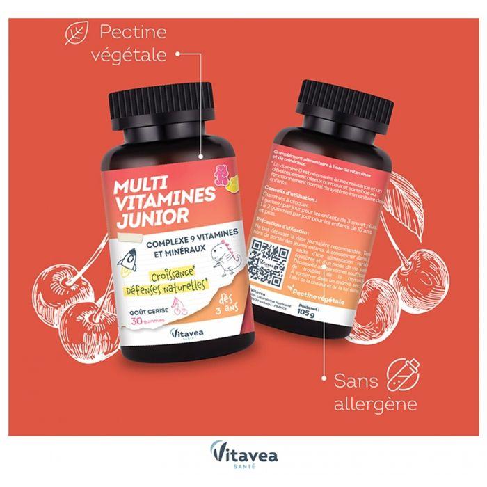 Vitavea Multivitamines Junior Cerise 30 Gummies