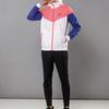 Nike Windrunner Sports Jacket - Color Block Design Men Jackets Blue White Orange 727325-104