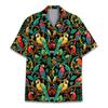 Hawaiian Men Shirt Animal parrot Graphic 3d Shirt For Men 2025 Summer Flower Print Hawaiian Shirts Beach Flower Men's Clothing
