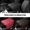 Car Armrest Box Pad, Multi-functional Side Bag Storage Bag, Leather Car Center Height-increasing Pad, Universal Armrest Pad Cove