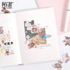 Journamm 46pcs Cute Bear Kawaii Creative Mini Sticker Decoration Diy Ablum Diary Scrapbooking Label Sticker Stationery Supplies