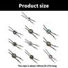 Mens Adjustable Leather Cord Bolo Tie with Enamel Metal Badge Pendant Western Rodeos Outfit Shirt Chain Necktie Necklace