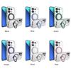 Magsafe Magnetic Absorption Plated case For Xiaomi Redmi Note 13 Pro + 12 11 11S Redmi 13C 12C 10C 9A Full Camera Protect Cover