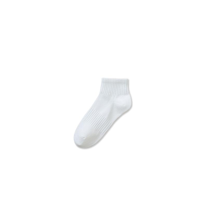Men's Socks, Spring and Autumn Sweat-absorbing and Antibacterial Sports Socks, Autumn and Winter Anti-pilling Mid-calf Socks
