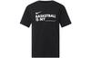 T Shirts Men's Black Crew Neck Moderate Straight Fit FN3706-010