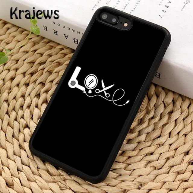 Hairdresser Comb Salon Hairdressing Hair Stylist Tools For iPhone 17 Air 16 Phone Case Cover 15 SE 14 plus 12 13 pro max