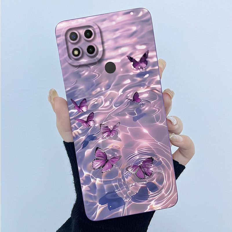 Fashion Simplicity Phone Case For Xiaomi Redmi 9C NFC Soft Liquid Silicone Fundas Redmi9C Redmi 9 C Camera Protection Cover Case