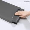 Thin, Wear-Resistant Leather Laptop Stand Sleeve & iPad Storage Case