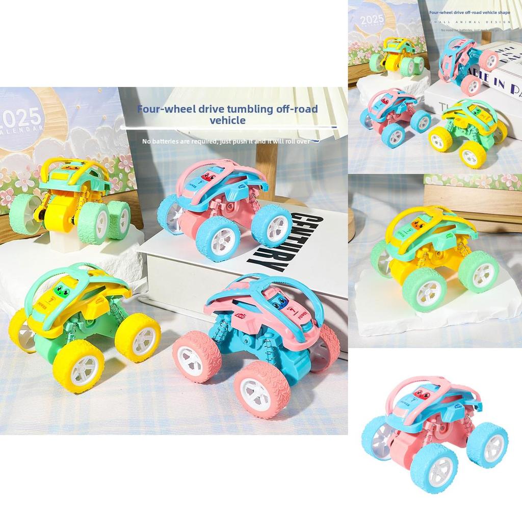 Childrens Inertia Offroad Car Toy With Rolling Stunts For Boys And Baby Play