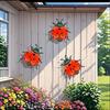 1/3Pcs Iron Bees Ladybugs Butterflies Wall Decor Colorful Garden Decoration Outdoor Indoor Metal Craft Vibrant Home Furnishings