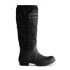 Hunter [Men] Original Travel Tall Rain Boots - Black Mft9000Rpbblk