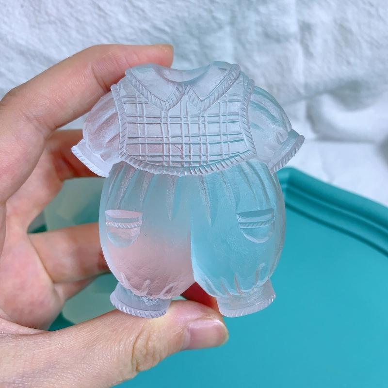 Food Grade Silicone Mold Soft Clothing Mould Baby Clothes Casting Mold Waterproof Making Mould for DIY Accessory