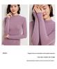 Machine Washable Fine-Spun Wool Sweater: 2026 Autumn/Winter Women's Slim Fit Knit with Half-High Collar.