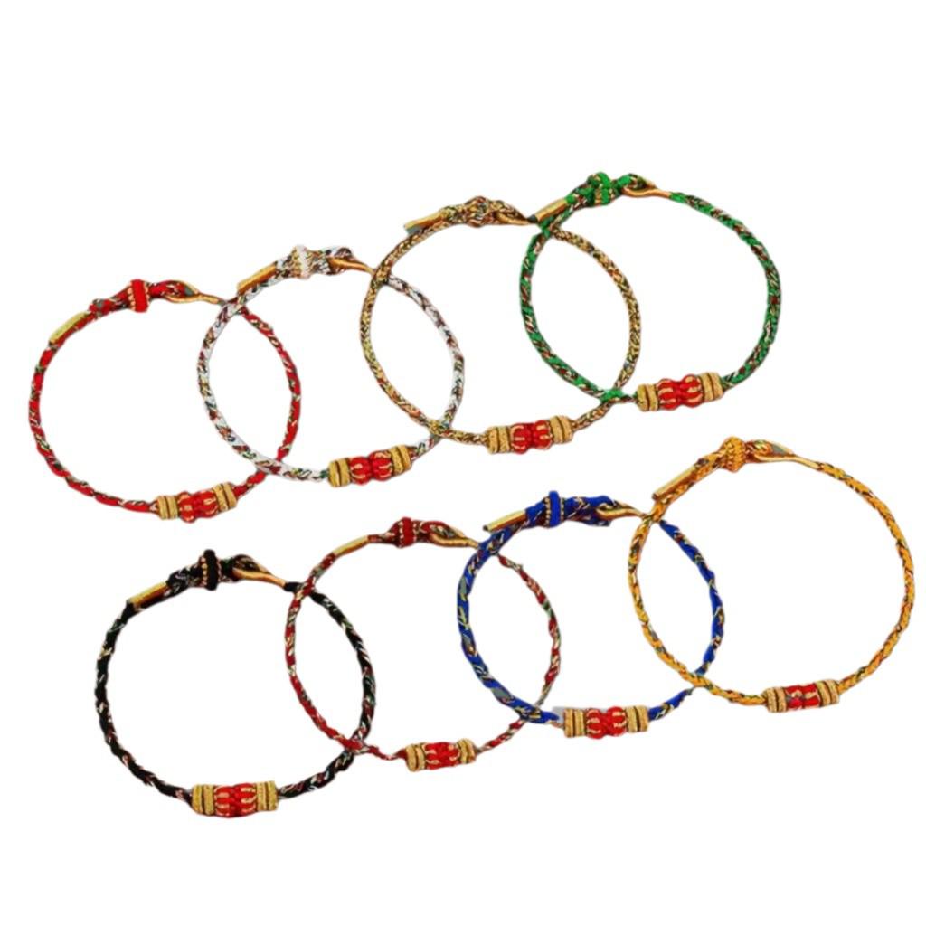 2025 Zodiac Year of the Snake Men's Handmade Red String Bracelet