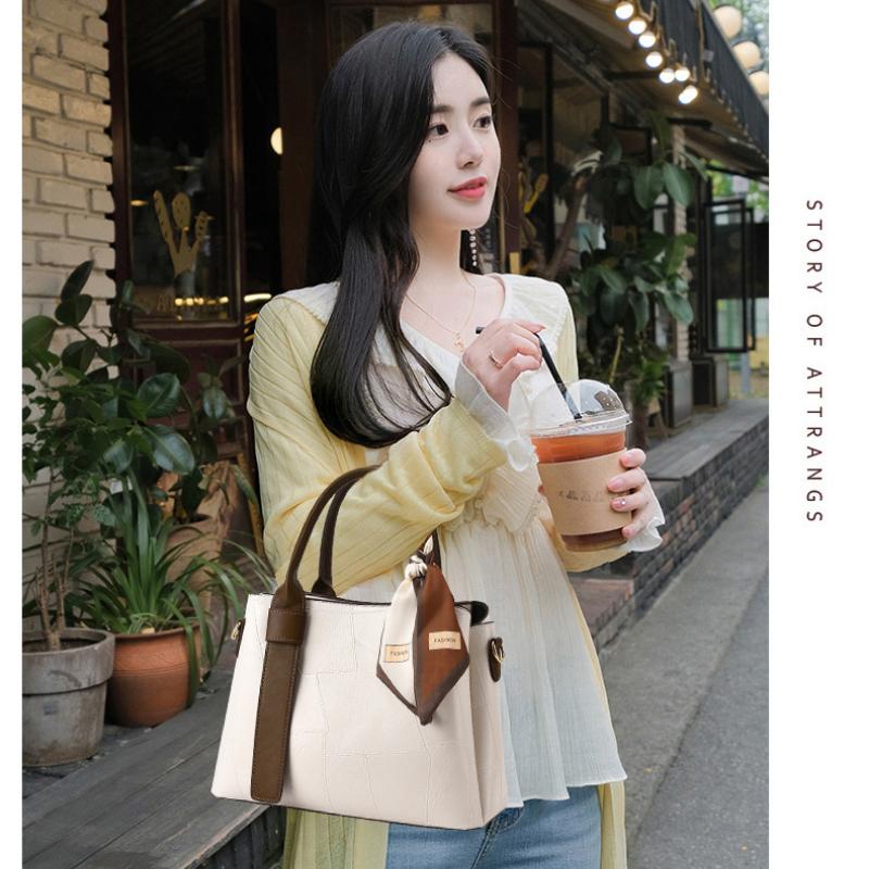 Taschen Damentaschen Herbst und Winter Neue Damenmode Handtaschen Trendige Schulter-Umhängetaschen