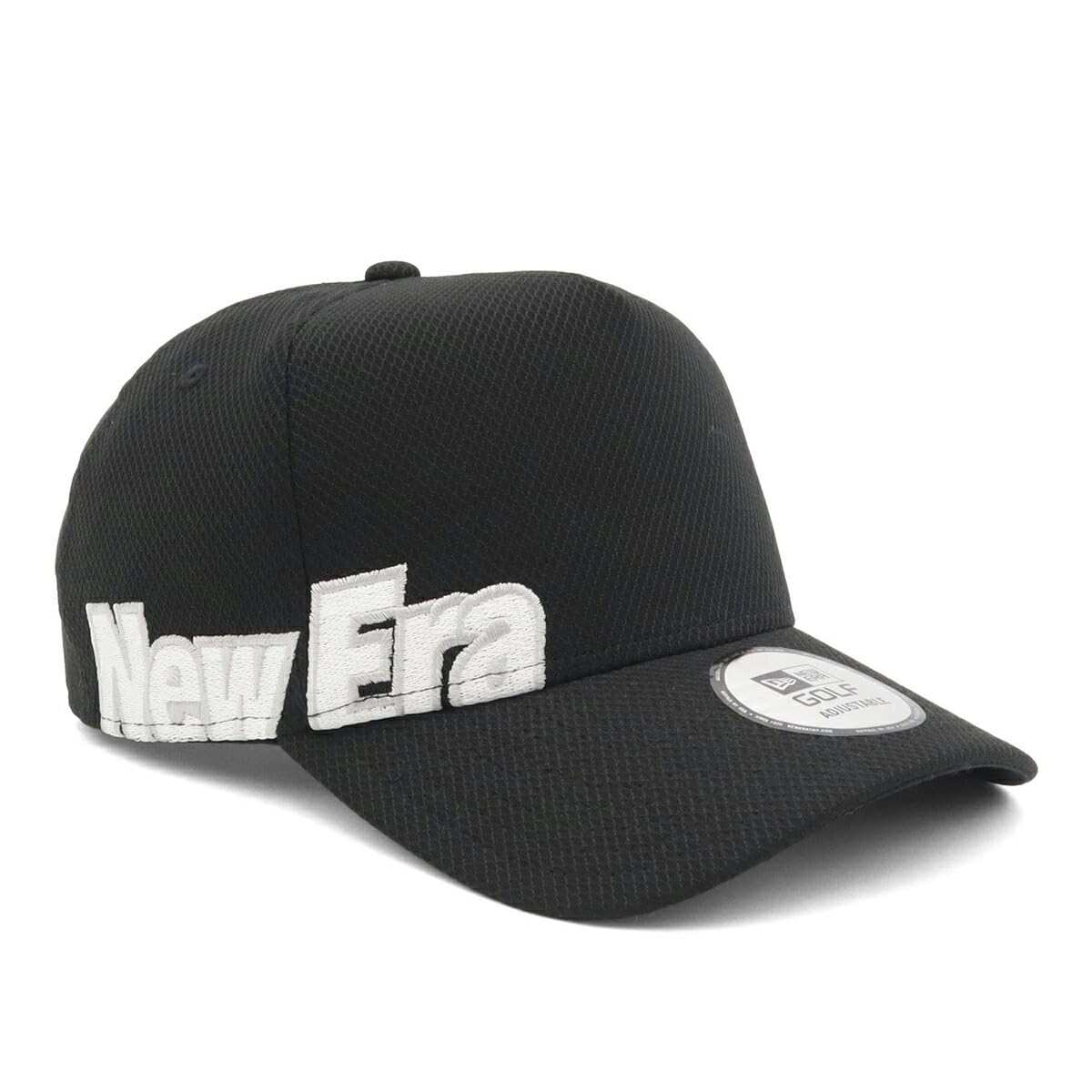 

New Era Diamond Era Golf Free Diamond Era White Cap, Black, GF, 940AF, Black, чёрный