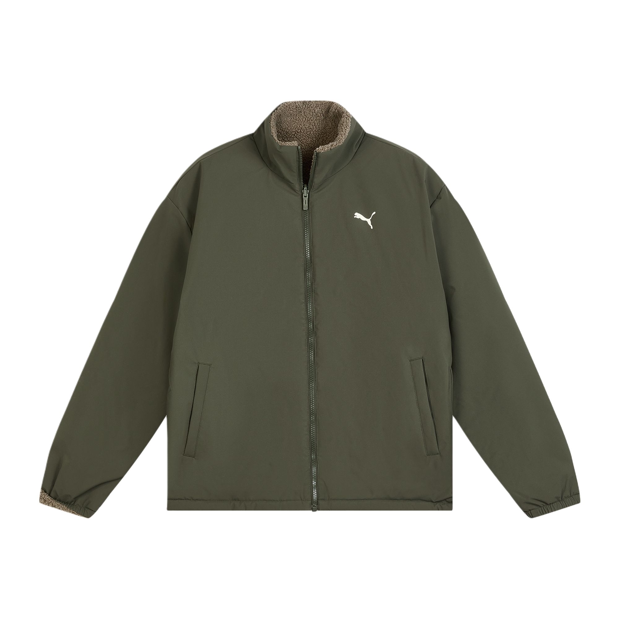 

Puma Зимняя теплая пуховая куртка с утеплителем Warmcell, двусторонняя, ветрозащитная, свободного кроя, на молнии, мужская, 692850-83 XS